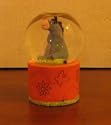 Michel Eeyore With Butterfly On His Nose Mini Snow Globe