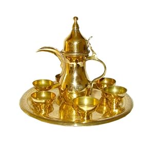 brass pots, decorative brass items, handmade brass coffee set, decorative antique brass surahi, brass tea pot, traditional items, traditional decorative items, tea pots