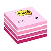 Post-it Notes - Pastel Pink - 1 Cube - 450 sheets - 76 mm  x 76 mm