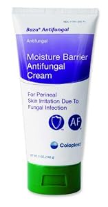 Coloplast Corporation COL1607 Case BAZA Antifungal Cream 5 oz tube COLOPLAST CORPORATION 1607