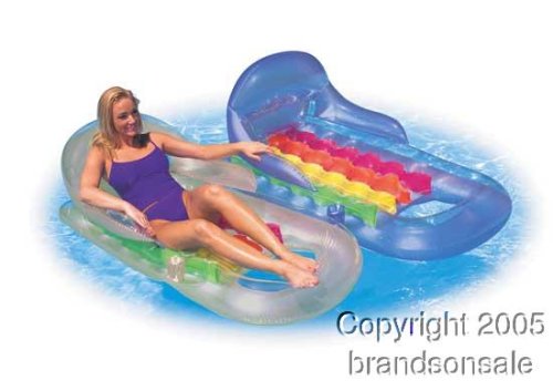 Inflatable Floating Swimming Pool Lounge Chair