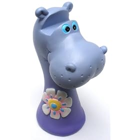 Click here to buy Animals Themed Eyeglass Holder For Children - Hippo.