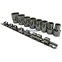 8pc 1/2 DRIVE WHITWORTH SOCKET SET WIT RAIL by Toolzone