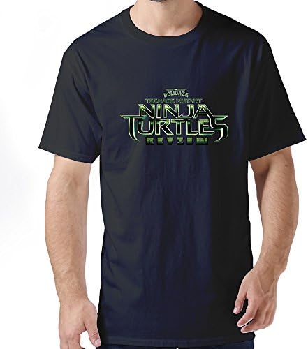 Walliam Man's Teenage Mutant Ninja Turtles T-shirts Size L Black
