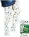 Kids St Patricks Day White Green Shamrock Stockings