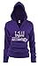 MJ Soffe NCAA LSU Tigers Junior Rugby Deep College Logo Fleece Hoodie