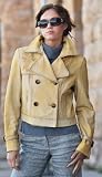 Guess - Women's Guess® Leather Jacket Tan