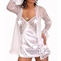 Negligee Set in Weiss