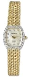 Geneve Kalle 14k Gold & Diamond Ladies Luxury Swiss Jewelry Watch MOP dial 14kt