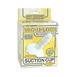 Doc Johnson Vac-u-lock Suction Cup Plug, Clear Frost Doc Johnson Vac-u-lock Suction Cup Plug, Clear Frost