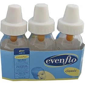 Evenflo 8-Ounce Classic Glass Nurser 3 Pack