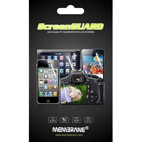 6 x Clear LCD Screen Protectors for Blackberry 9300 / 9330 Curve 3G - 3 Layer Shield. Anti-Scratch Phone Display Savers