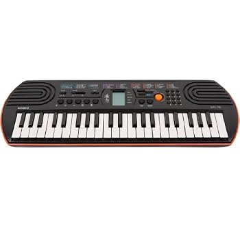Set A Shopping Price Drop Alert For Casio SA-76 44 Key Mini Keyboard, Orange