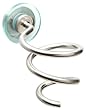 Taymor Spiral Hair Dryer Holder, Satin Nickel