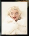 Marilyn Monroe in Mink Framed Print - 26x38"