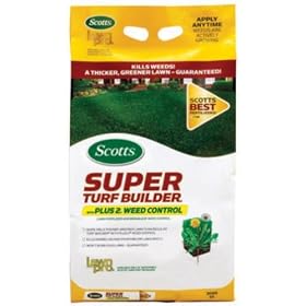 Scotts Super Turf Builder Lawn Fertilizer with PLUS 2 Weed Control - 54 lb. #3015 by 