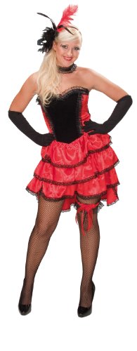Rubies 1 3525 42 - Kost&uuml;m Can Can Girl Gr&ouml;&szlig;e 42