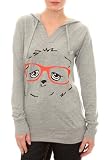 Nerdy Animal Girls Pullover Hoodie