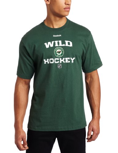 NHL Minnesota Wild Authoritative Hunter Short Sleeve Tee (Hunter, X-Large)