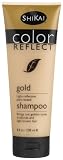Shikai Color Reflect Gold Shampoo, 8-Ounce Tubes (Pack of 3)