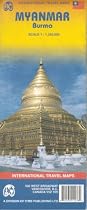 Myanmar (Burma) Map by ITMB