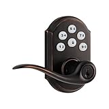 Kwikset 911TNL TRL 11P SMT CP SmartCode Entry Lever Featuring SmartKey, Venetian Bronze