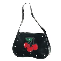 HB-018-2, STUDDED CHERRY BAG