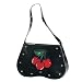 HB-018-2, STUDDED CHERRY BAG