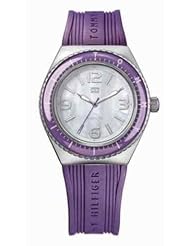 Tommy Hilfiger Purple Rubber Ladies Watch 1781033