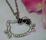 Miss Peggy Jo's - Hello Kitty Necklace -18-20 Inch Chain