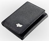 Fox Mens Leather Tri-Fold Wallet