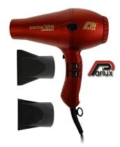 Parlux 3200 Compact Professional Salon Hairdryer 1900w - Raunchy Red