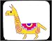 Mouse Pad with ancient, animal, llama