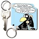 Londons Times Funny Food Coffee other Digestibles - Crow Answering Machines - Key Chains