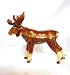 NEW Brown Moose Trinket Box
