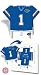Set of 96 Florida Gators Football JerseyNaps® Party Napkins NCAA College Athletics