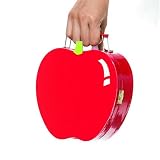 Red Apple Shaped Purse for Sexy Snow White, Teacher or School Girl Adult Women's Halloween Costume