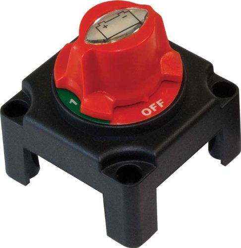 Seasense Battery Disconnect Switch with Key 4 Pos On/Off ,On/Off