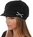 Sakkas Jessica Unisex Wool Newsboy Cabbie Hat