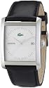 Lacoste - 2010519 - Montre Homme - Quartz Analogique - Bracelet en Cuir Noir
