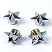 Eternalpower Five-pointed star Shape Crown Tire/Wheel Rims Air Valve Stem Cap for Car Truck Bike Motor 4Pcs