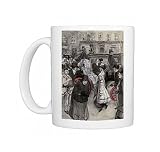 Urban life, circa 1900 Photo Mugs