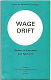 Wage drift : review of literature and research