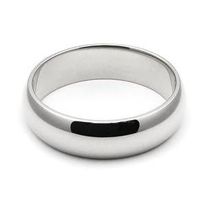 Platinum Men's & Women's Wedding Bands 5mm halfround light</span>&nbsp;<span style=
