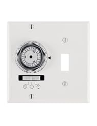 Buy Intermatic KM2ST-2G 2 Gang Toggle SPST 24-Hour Mechanical Timer by Intermatic