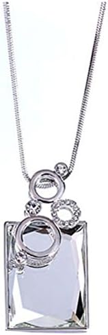 Dating Bubble Box Crystal Pendant Sweater Chain Long Section of Highsend(C2)