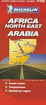Michelin Africa  North East & Arabia / Michelin Afrique Nord-Est Arabie (Michelin Maps) (Multilingual Edition)