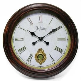 Infinity Instruments The Laurel Wall Clock
