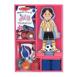 MELISSA & DOUG PRETEND PLAY MAGNETIC JULIA