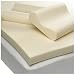 Sleep Studio Ventilated 3-Inch Thick Memory Foam Mattress Enhancer and Contour Pillow Set, Twin